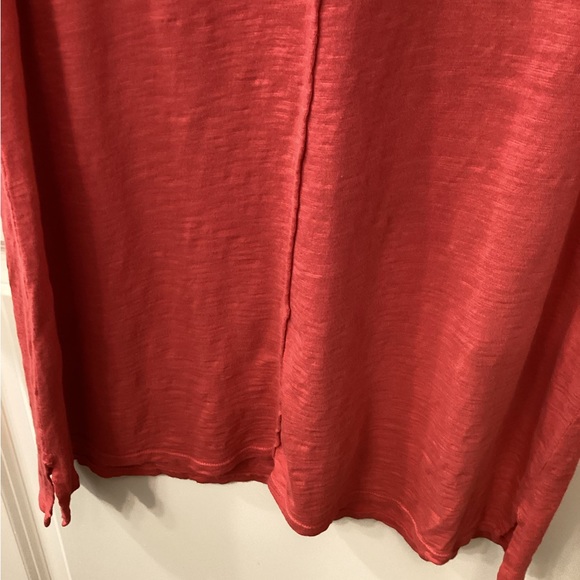 💫Bobi Scoop Neck Slub Cotton Tank Dress, Raspberry, Small, Gently used! - Picture 9 of 14